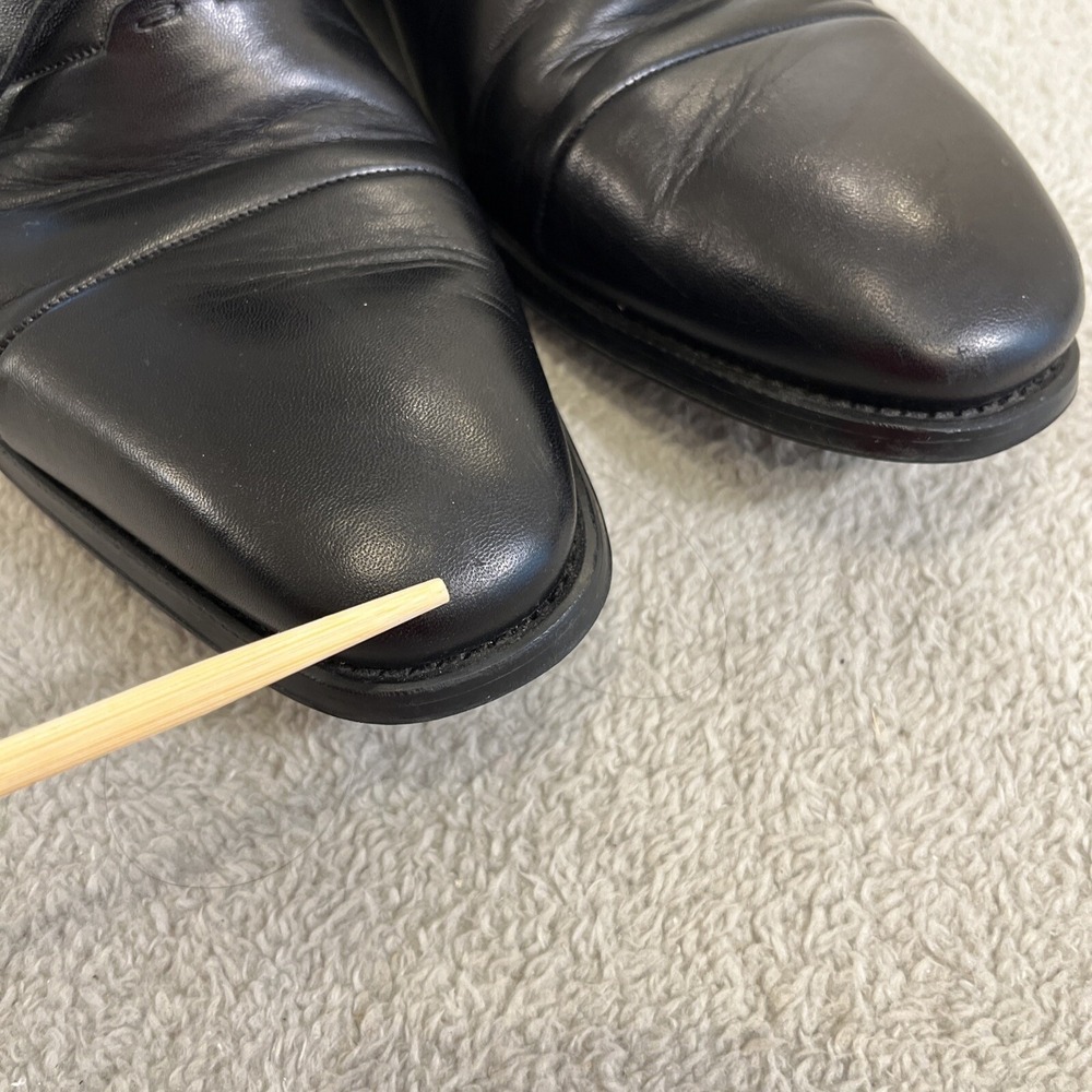 Magnanni Federico Napa Black Men's Lace Up Cap Toe Shoes Size 11D 12654 - Picture 11 of 11